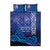 Personalised Matariki New Zealand Quilt Bed Set Maori New Year Galaxy Koru Pattern