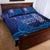Personalised Matariki New Zealand Quilt Bed Set Maori New Year Galaxy Koru Pattern