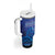 Personalised Matariki New Zealand Tumbler With Handle Maori New Year Galaxy Koru Pattern