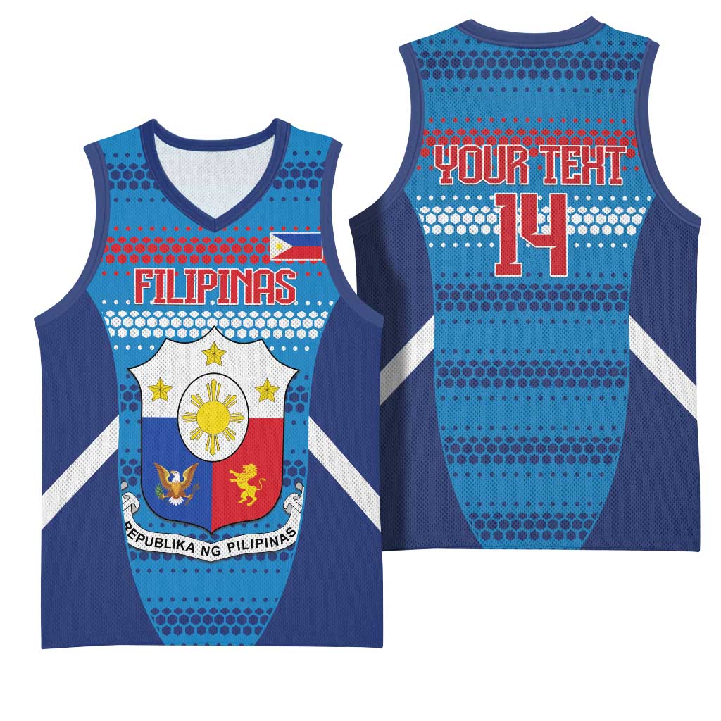Philippines Football 2026 Basketball Jersey Come On Filipinas LT14 - Polynesian Pride