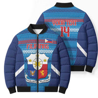 Philippines Football 2026 Bomber Puffer Jacket Come On Filipinas