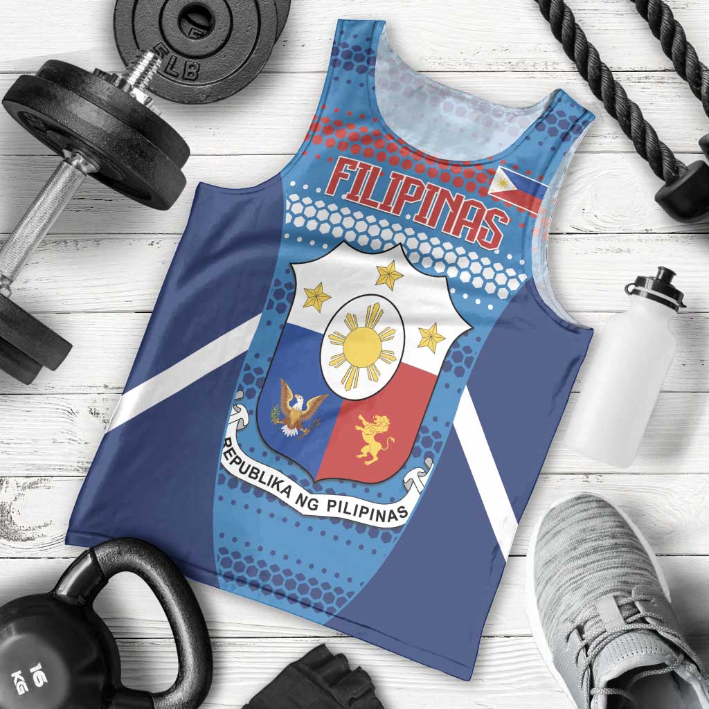 Philippines Football 2026 Men Tank Top Come On Filipinas