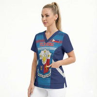 Philippines Football 2026 Scrub Top Come On Filipinas