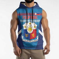 Philippines Football 2026 Sleeveless Hoodie Come On Filipinas