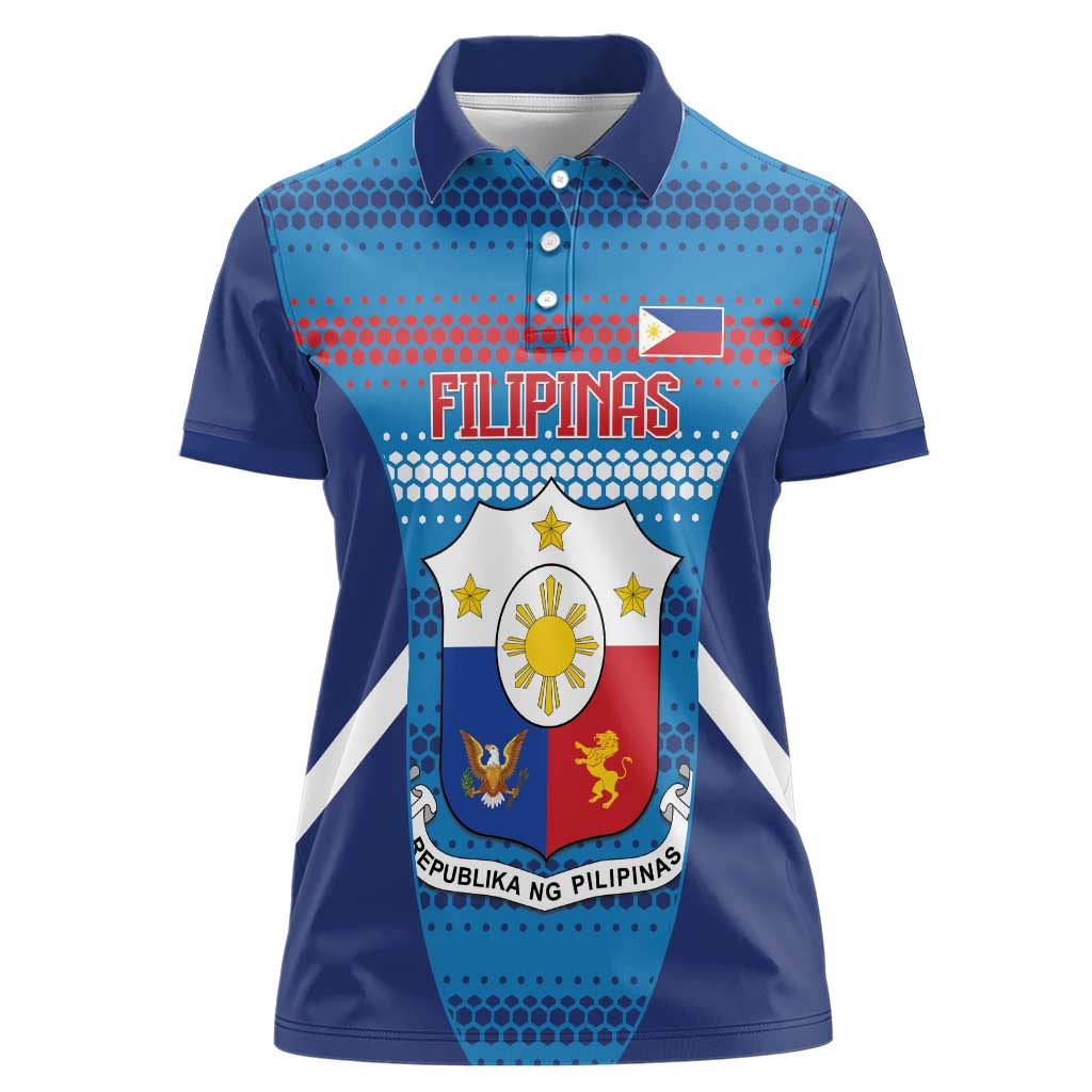 Philippines Football 2026 Women Polo Shirt Come On Filipinas