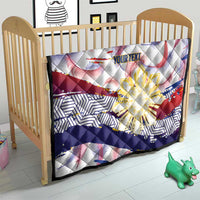 Philippines Sun Tattoo Quilt Feathers Filipinas Grunge Style White