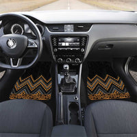 Gold Aotearoa Mangopare Kowhaiwhai and Niho Taniwha Car Mats Maori New Zealand