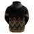 Gold Aotearoa Mangopare Kowhaiwhai and Niho Taniwha Hoodie Maori New Zealand