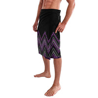Purple Aotearoa Mangopare Kowhaiwhai and Niho Taniwha Lavalava Maori New Zealand