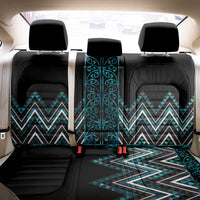 Paua Shell Aotearoa Mangopare Kowhaiwhai and Niho Taniwha Back Car Seat Cover Maori New Zealand
