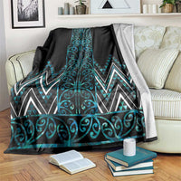 Paua Shell Aotearoa Mangopare Kowhaiwhai and Niho Taniwha Blanket Maori New Zealand