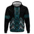 Paua Shell Aotearoa Mangopare Kowhaiwhai and Niho Taniwha Hoodie Maori New Zealand