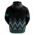 Paua Shell Aotearoa Mangopare Kowhaiwhai and Niho Taniwha Hoodie Maori New Zealand