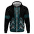 Paua Shell Aotearoa Mangopare Kowhaiwhai and Niho Taniwha Hoodie Maori New Zealand
