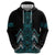 Paua Shell Aotearoa Mangopare Kowhaiwhai and Niho Taniwha Hoodie Maori New Zealand