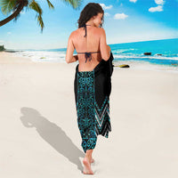 Paua Shell Aotearoa Mangopare Kowhaiwhai and Niho Taniwha Sarong Maori New Zealand