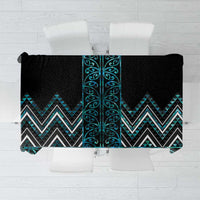 Paua Shell Aotearoa Mangopare Kowhaiwhai and Niho Taniwha Tablecloth Maori New Zealand