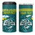 Personalised Australia Water Polo 2024 4 in 1 Can Cooler Tumbler Aussie Shark Sporty Version
