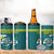 Personalised Australia Water Polo 2024 4 in 1 Can Cooler Tumbler Aussie Shark Sporty Version