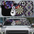 Personalised New Zealand Darts Auto Sun Shade Ngutukaka Manaia Taniko Luxury Purple - Polynesian Pride