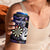 Personalised New Zealand Darts 4 in 1 Can Cooler Tumbler Ngutukaka Manaia Taniko Luxury Purple - Polynesian Pride