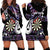 Personalised New Zealand Darts Hoodie Dress Ngutukaka Manaia Taniko Luxury Purple - Polynesian Pride