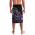 Personalised New Zealand Darts Lavalava Ngutukaka Manaia Taniko Luxury Purple - Polynesian Pride