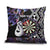 Personalised New Zealand Darts Pillow Cover Ngutukaka Manaia Taniko Luxury Purple - Polynesian Pride