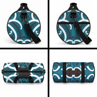 Kikorangi Aotearoa Atua Tumatauenga Personalised Duffle Bag Maori God Of War Tiki With Taiaha
