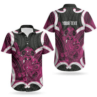 Mawhero Aotearoa Atua Tumatauenga Personalised Couples Matching Mermaid Dress and Hawaiian Shirt Maori God Of War Tiki With Taiaha LT14 - Polynesian Pride