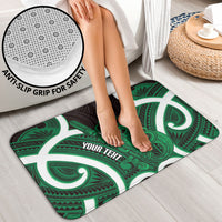 Kakariki Aotearoa Atua Tumatauenga Personalised Bathroom Set Maori God Of War Tiki With Taiaha LT14 - Polynesian Pride