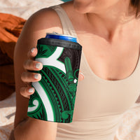Kakariki Aotearoa Atua Tumatauenga 4 in 1 Can Cooler Tumbler Maori God Of War Tiki With Taiaha LT14 - Polynesian Pride