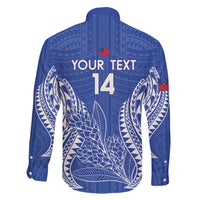 Custom Manu Samoa Rugby 2024 Family Matching Tank Maxi Dress and Hawaiian Shirt Go Champions Samoan Tattoo