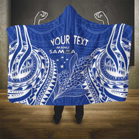 Custom Manu Samoa Rugby 2024 Hooded Blanket Go Champions Samoan Tattoo LT14 - Polynesian Pride