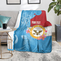 Personalised Malaita Province Day Blanket Solomon Islands Maramapaina Flag Color LT14 - Polynesian Pride