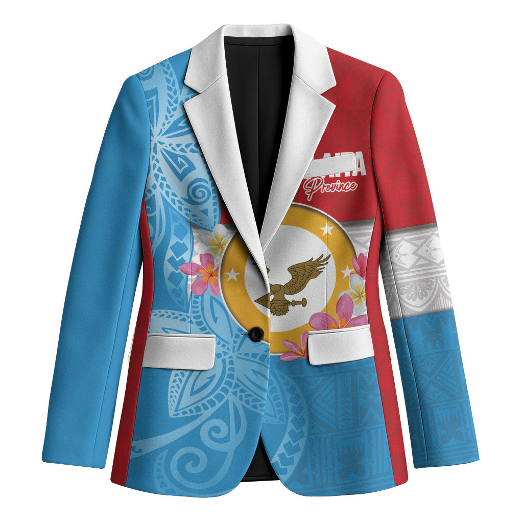 Personalised Malaita Province Day Blazer Solomon Islands Maramapaina Flag Color LT14 Unisex Blue - Polynesian Pride