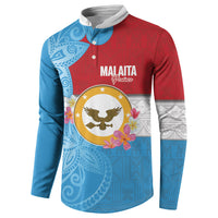 Personalised Malaita Province Day Button Sweatshirt Solomon Islands Maramapaina Flag Color LT14 - Polynesian Pride