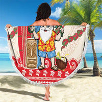 Hawaii Christmas Six Seven Beach Blanket Mele Kalikimaka Funny Santa 67 Gen Alpha Slang - Polynesian Pride