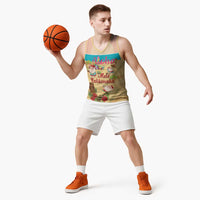 Aloha Hawaii Mele Kalikimaka Basketball Jersey Beachy Funny Santa Hawaiian Lei LT14 - Polynesian Pride