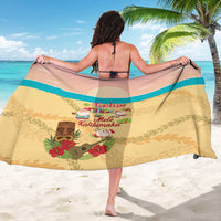 Aloha Hawaii Mele Kalikimaka Sarong Beachy Funny Santa Hawaiian Lei - Polynesian Pride
