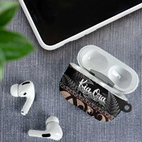 Kia Ora New Zealand AirPods Case Aotearoa Proud Maori Silver Fern - Polynesian Pride