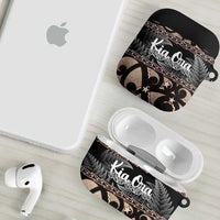 Kia Ora New Zealand AirPods Case Aotearoa Proud Maori Silver Fern - Polynesian Pride