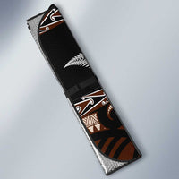 Kia Ora New Zealand Auto Sun Shade Aotearoa Proud Maori Silver Fern - Polynesian Pride