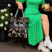 Kia Ora New Zealand Tote Bag Aotearoa Proud Maori Silver Fern - Polynesian Pride