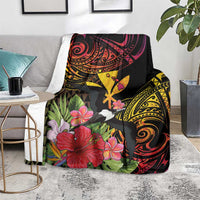 Hawaii Iwa Bird Blanket Great Frigatebird Kanaka Tropical Hippie Style LT14 - Polynesian Pride