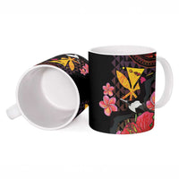 Hawaii Iwa Bird Ceramic Mug Great Frigatebird Kanaka Tropical Hippie Style LT14 - Polynesian Pride