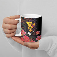 Hawaii Iwa Bird Ceramic Mug Great Frigatebird Kanaka Tropical Hippie Style LT14 - Polynesian Pride