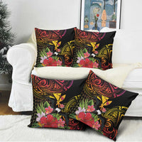 Hawaii Iwa Bird Pillow Cover Great Frigatebird Kanaka Tropical Hippie Style LT14 - Polynesian Pride