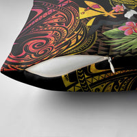 Hawaii Iwa Bird Pillow Cover Great Frigatebird Kanaka Tropical Hippie Style LT14 - Polynesian Pride