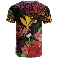 Hawaii Iwa Bird T Shirt Great Frigatebird Kanaka Tropical Hippie Style LT14 - Polynesian Pride